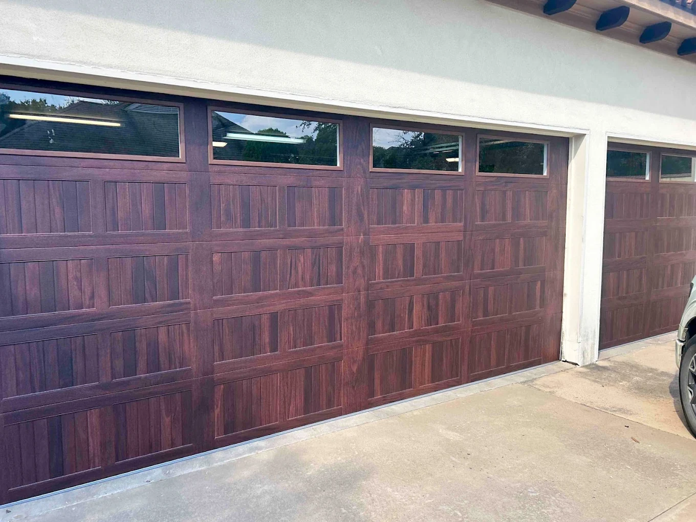 Dark Walnut Finish Installation